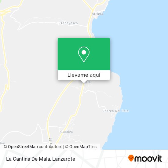 Mapa La Cantina De Mala