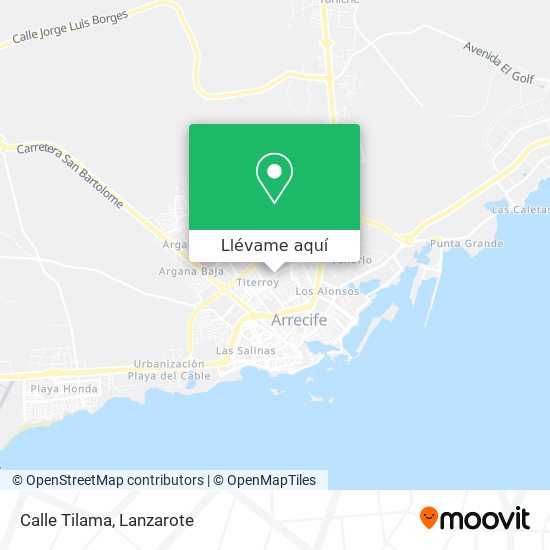 Mapa Calle Tilama