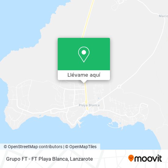 Mapa Grupo FT - FT Playa Blanca