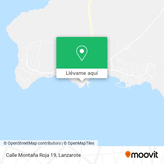 Mapa Calle Montaña Roja 19