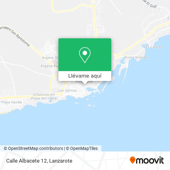 Mapa Calle Albacete 12