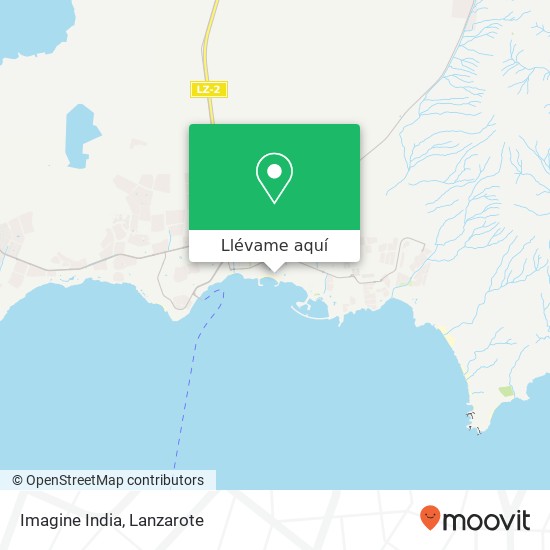 Mapa Imagine India, Avenida Marítima 35580 Playa Blanca Yaiza