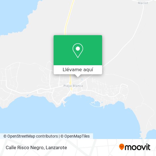 Mapa Calle Risco Negro