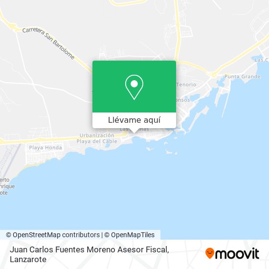 Mapa Juan Carlos Fuentes Moreno Asesor Fiscal