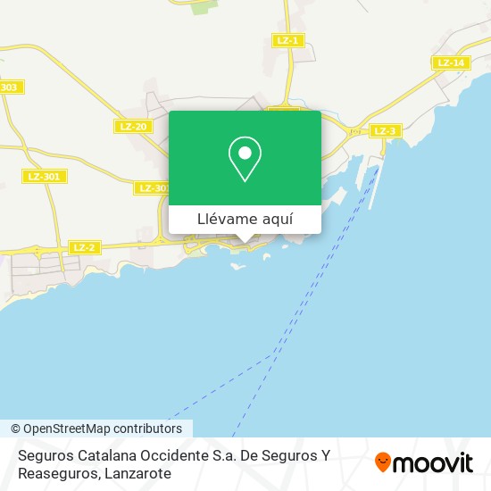 Mapa Seguros Catalana Occidente S.a. De Seguros Y Reaseguros