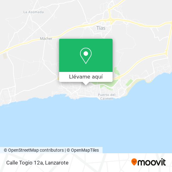 Mapa Calle Togio 12a