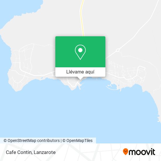 Mapa Cafe Contin