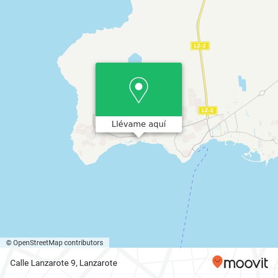 Mapa Calle Lanzarote 9