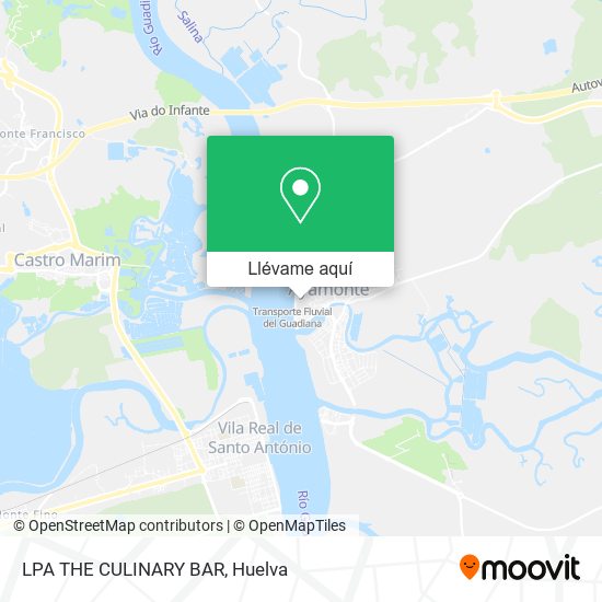 Mapa LPA THE CULINARY BAR
