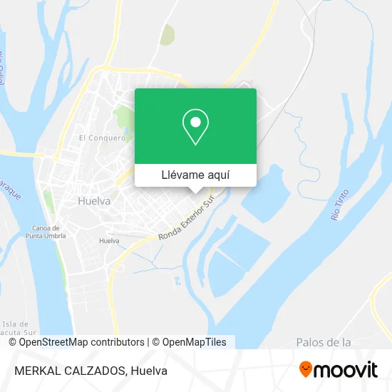 Mapa MERKAL CALZADOS