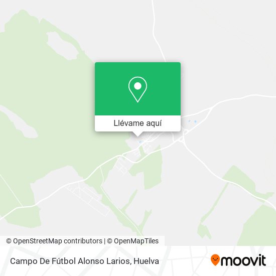 Mapa Campo De Fútbol Alonso Larios