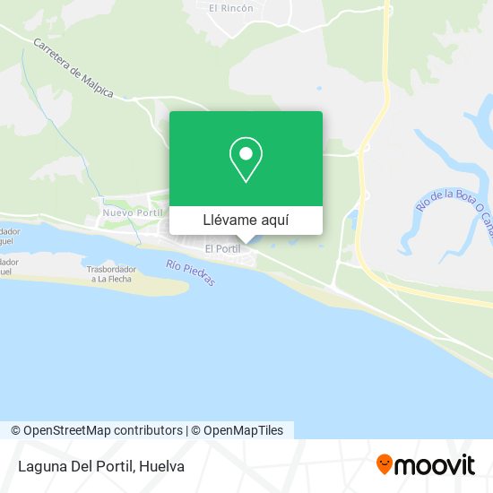 Mapa Laguna Del Portil