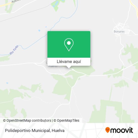 Mapa Polideportivo Municipal