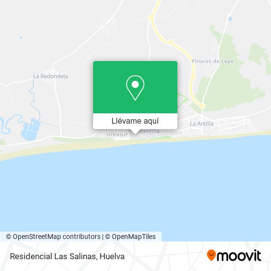 Mapa Residencial Las Salinas