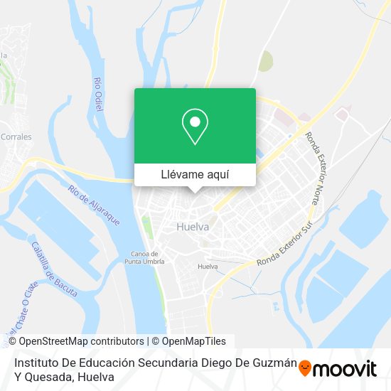 Mapa Instituto De Educación Secundaria Diego De Guzmán Y Quesada
