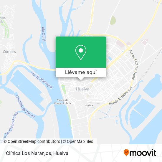 Mapa Clínica Los Naranjos