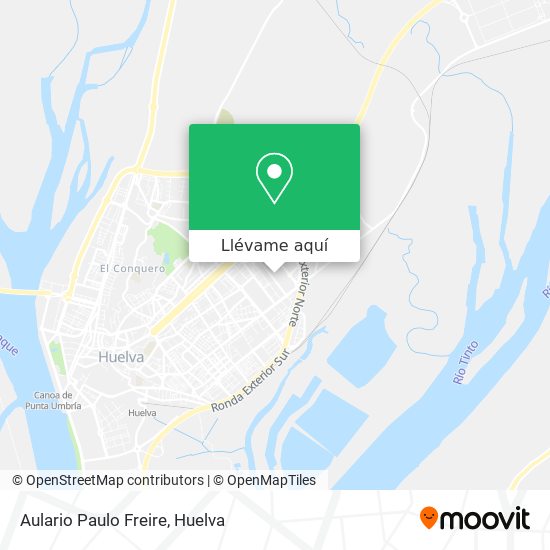 Mapa Aulario Paulo Freire