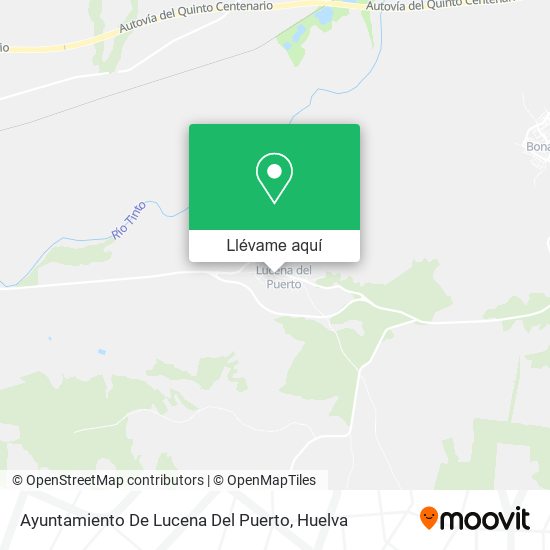 Mapa Ayuntamiento De Lucena Del Puerto