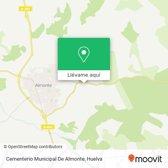 Mapa Cementerio Municipal De Almonte