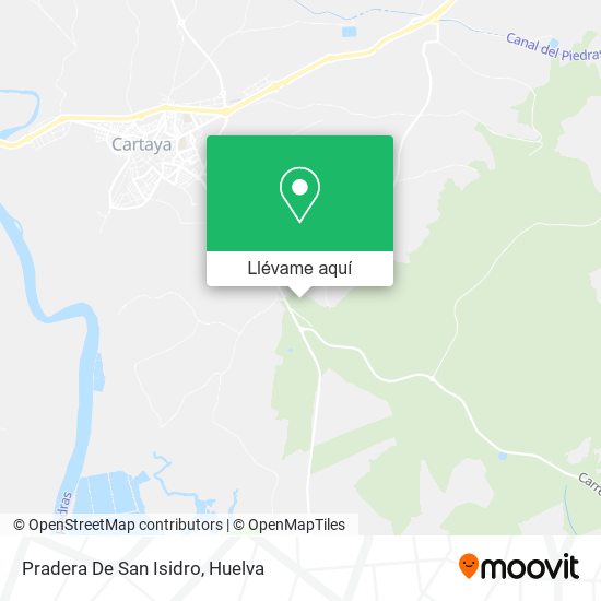 Mapa Pradera De San Isidro