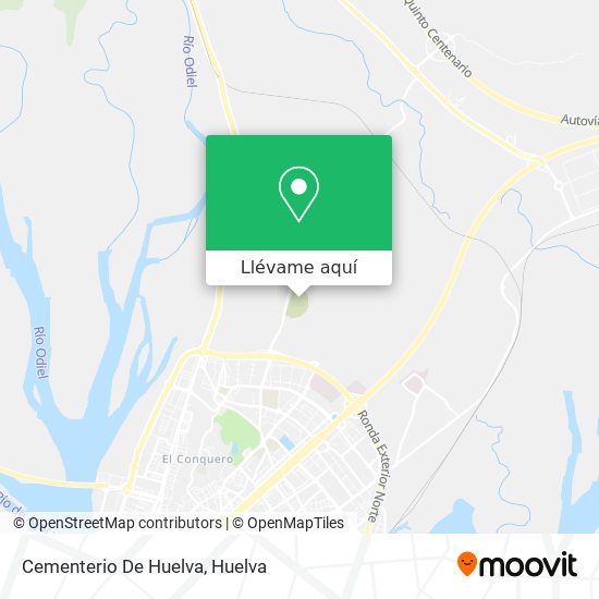 Mapa Cementerio De Huelva