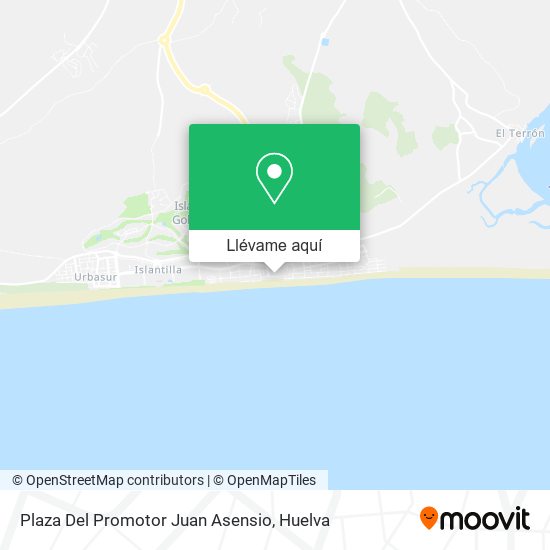 Mapa Plaza Del Promotor Juan Asensio