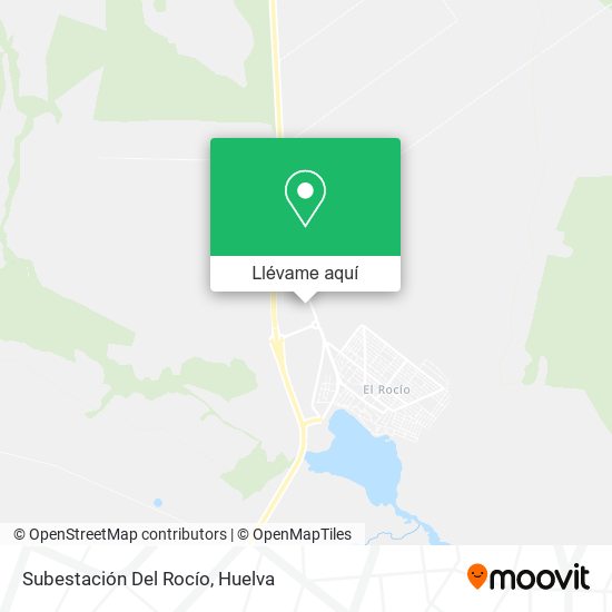Mapa Subestación Del Rocío