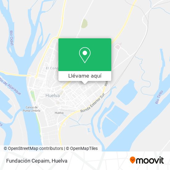 Mapa Fundación Cepaim