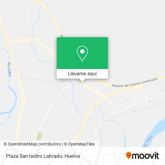 Mapa Plaza San Isidro Labrado