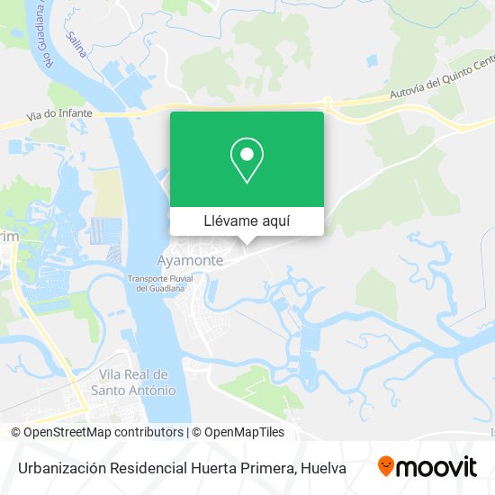Mapa Urbanización Residencial Huerta Primera