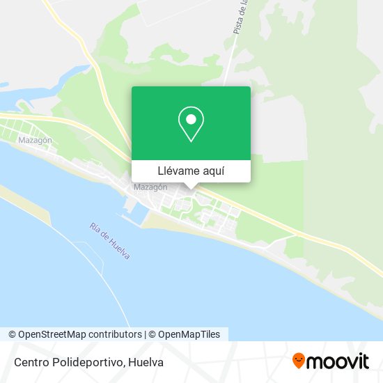 Mapa Centro Polideportivo