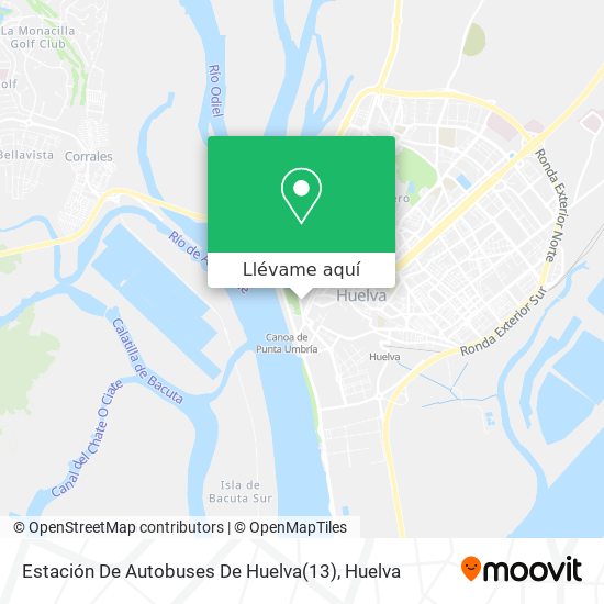 Mapa Estación De Autobuses De Huelva(13)