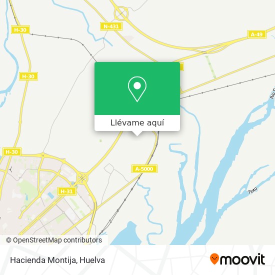 Mapa Hacienda Montija