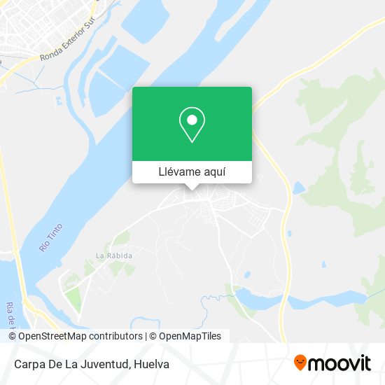 Mapa Carpa De La Juventud
