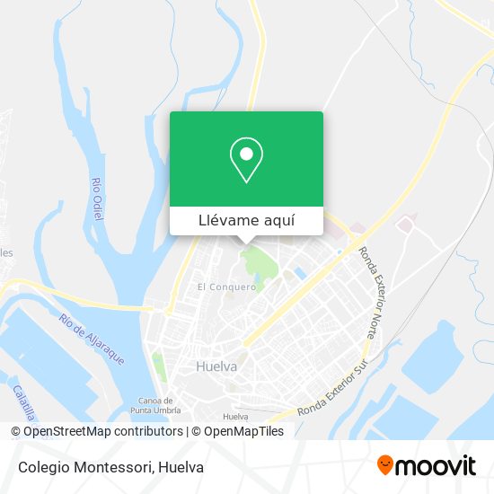 Mapa Colegio Montessori