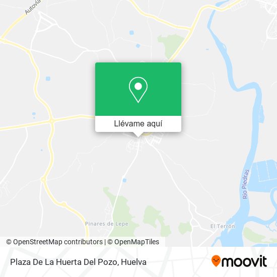 Mapa Plaza De La Huerta Del Pozo