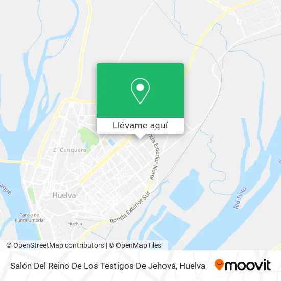 Mapa Salón Del Reino De Los Testigos De Jehová
