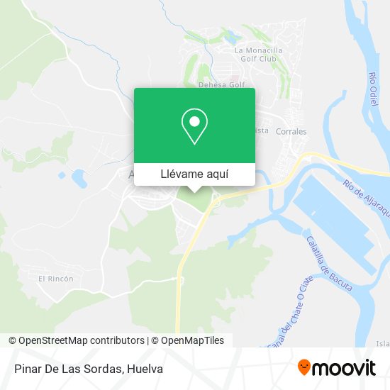 Mapa Pinar De Las Sordas