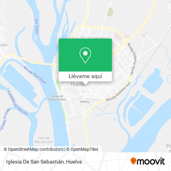 Mapa Iglesia De San Sebastián