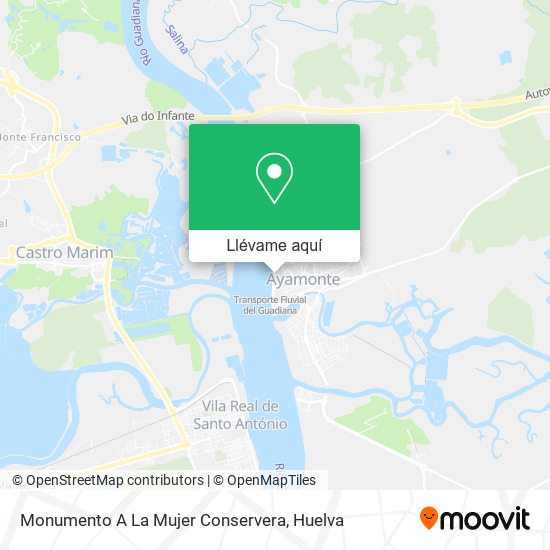 Mapa Monumento A La Mujer Conservera