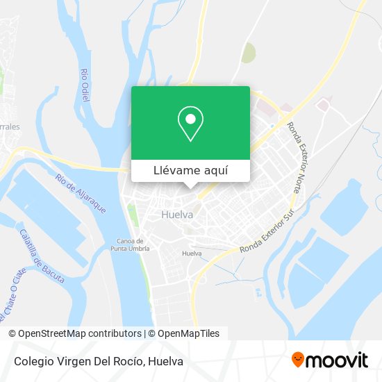 Mapa Colegio Virgen Del Rocío