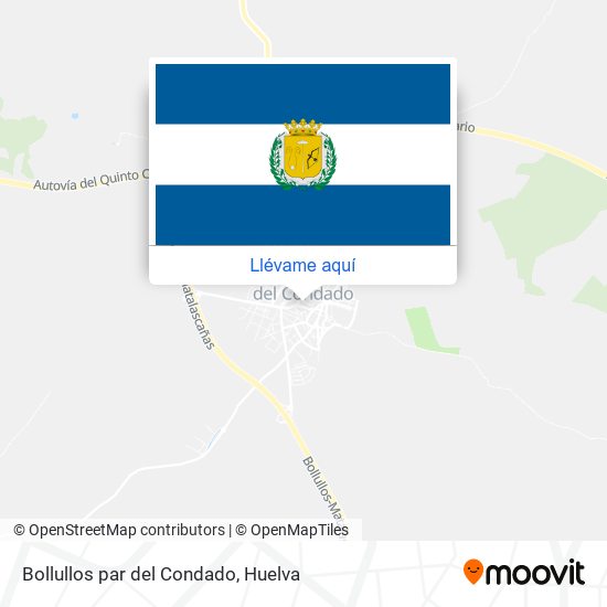 Mapa Bollullos par del Condado