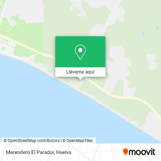 Mapa Merendero El Parador