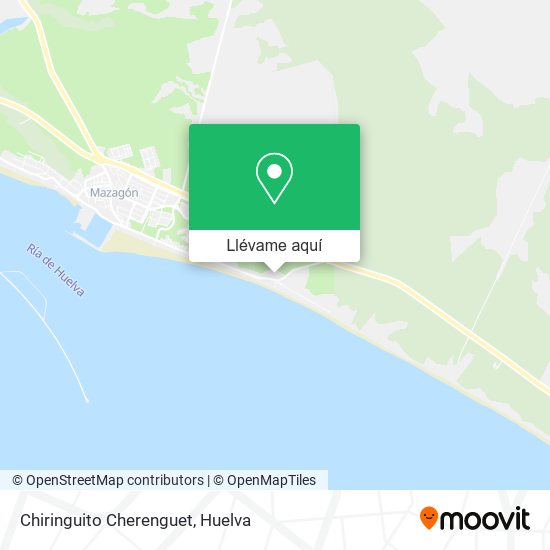 Mapa Chiringuito Cherenguet