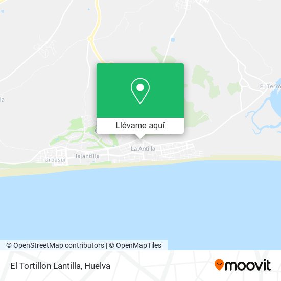 Mapa El Tortillon Lantilla