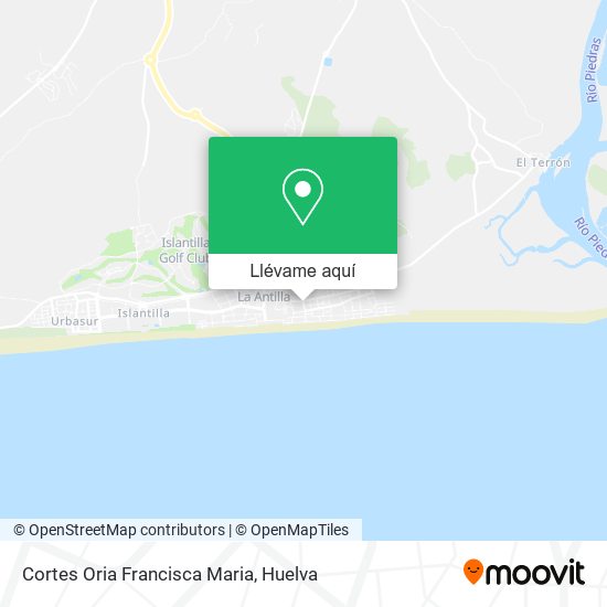 Mapa Cortes Oria Francisca Maria