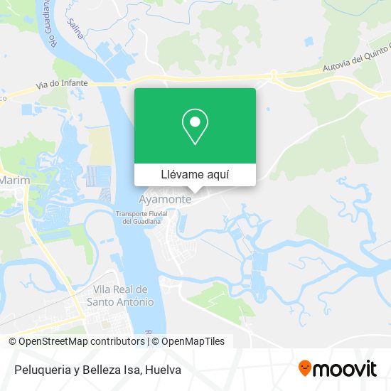 Mapa Peluqueria y Belleza Isa