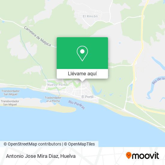 Mapa Antonio Jose Mira Diaz