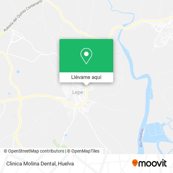 Mapa Clinica Molina Dental