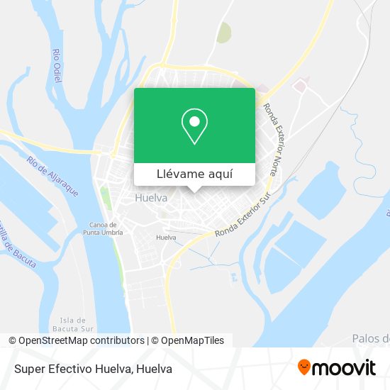 Mapa Super Efectivo Huelva